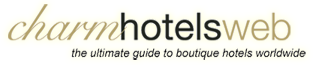 The Charm Hotels network badge, as it appeared in the site's footer