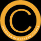 The historic circular logo of Locanda di Palazzo Cicala